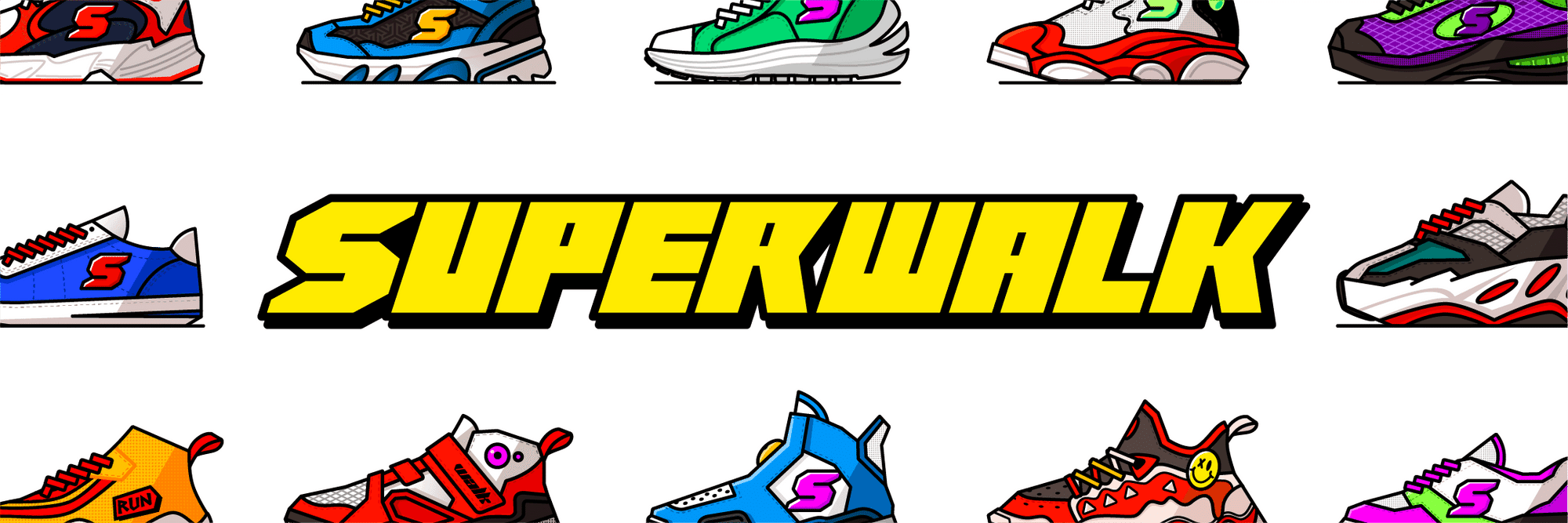 SuperWalk is a blockchain-based Move-To-Earn service that generates coins through walking, offering rewards for physical activity.
