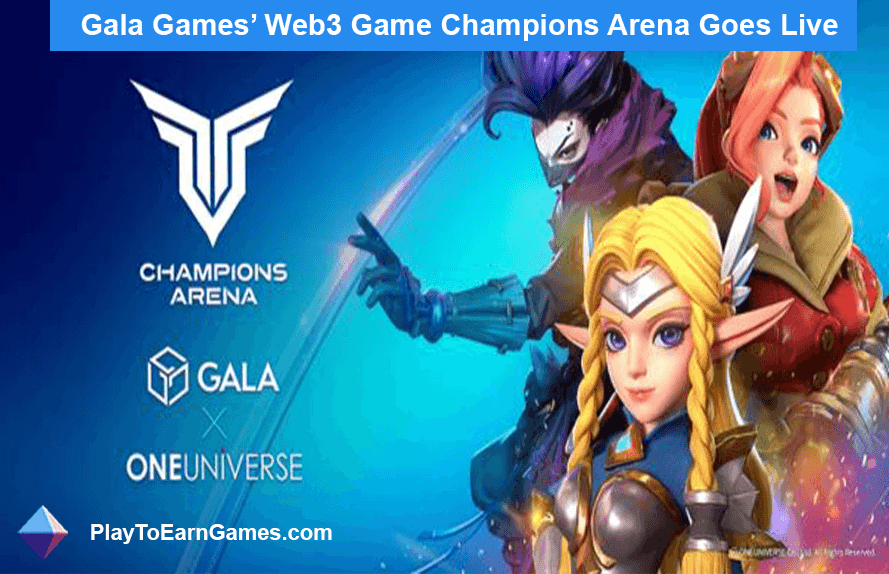 Introducing Champions Arena. Gala Games drops announcement of new