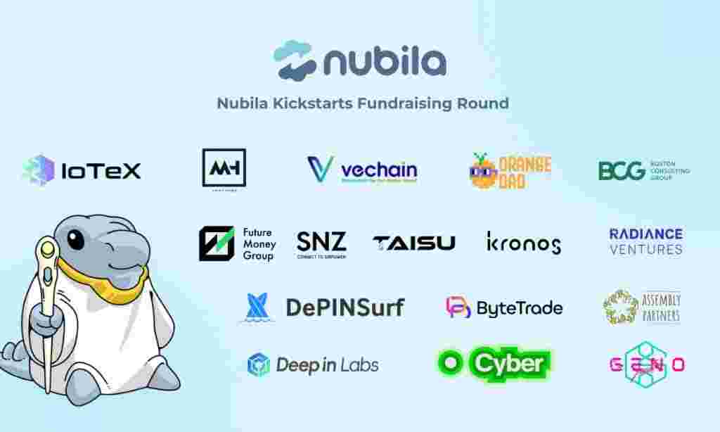 Nubila Secures Funding from Top Investors Including IoTeX and VeChain
