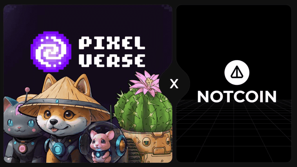 Pixelverse Collaborates with Notcoin to Offer Rewards to $NOT Token Holders