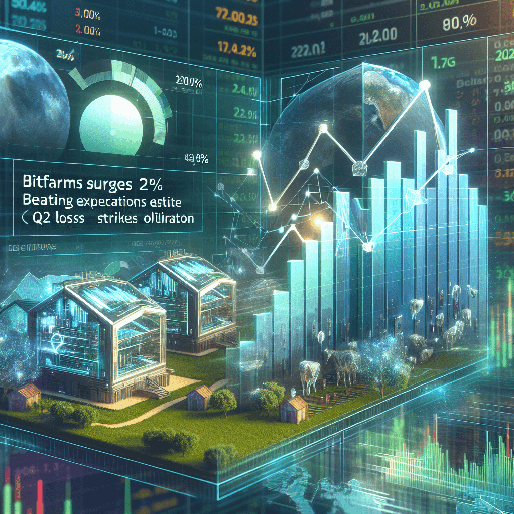 Bitfarms Surges 22% - Beating Expectations Despite Q2 Loss Strikes Optimism