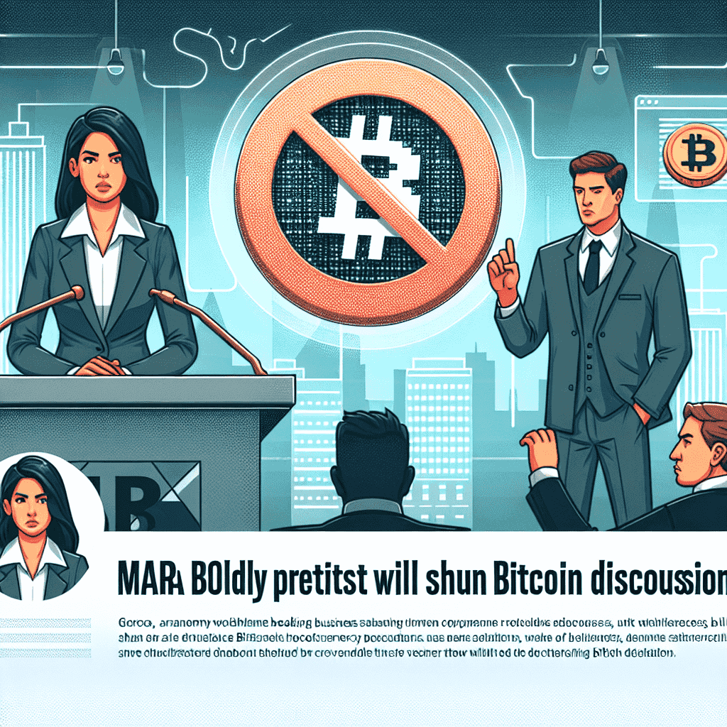 MARA CEO Boldly Predicts Harris' Platform Will Shun Bitcoin Discussions