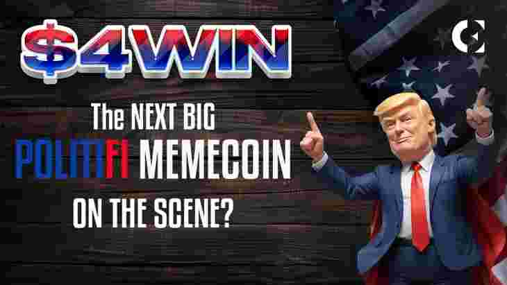 $4WIN Soars to $8M Market Cap - Could This Be the PolitiFi Memecoin Revolution?