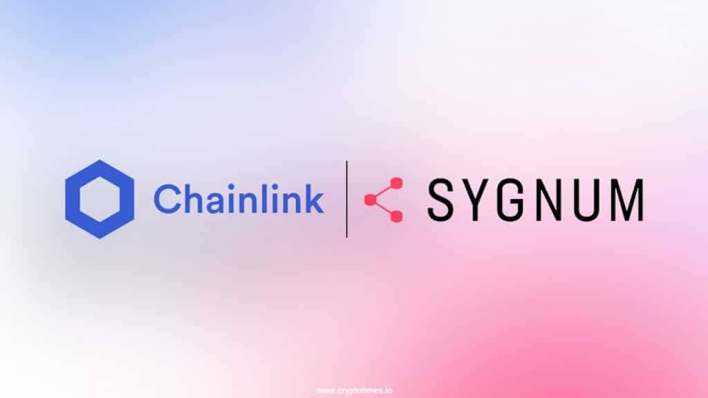 Fidelity, Sygnum Join Forces with Chainlink for On-Chain NAV Solutions