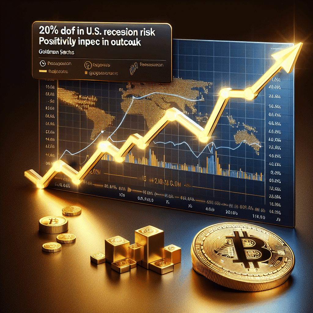 Why a 20% US Recession Risk Drop Boosts Bitcoin's Outlook: Goldman Sachs Insights