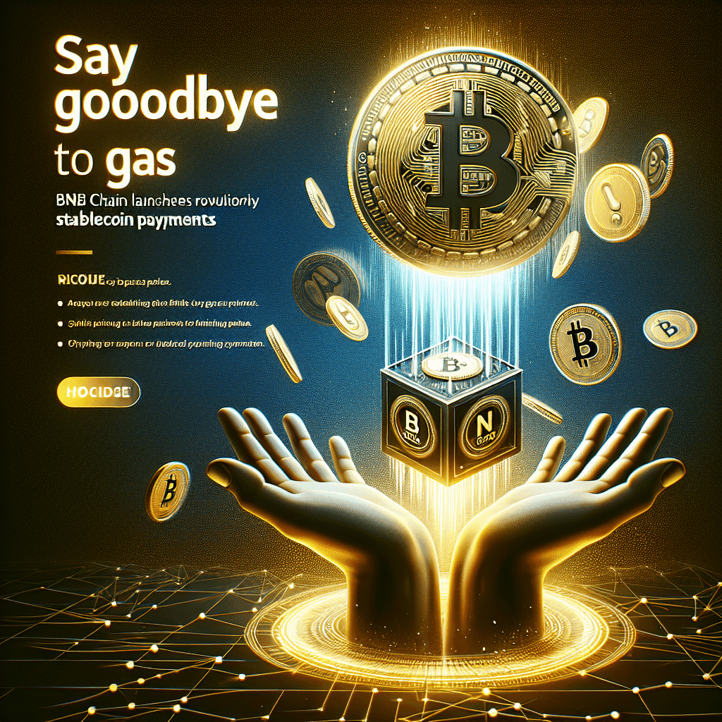 Say Goodbye to Gas Fees: BNB Chain Launches Revolutionary Stablecoin Payments