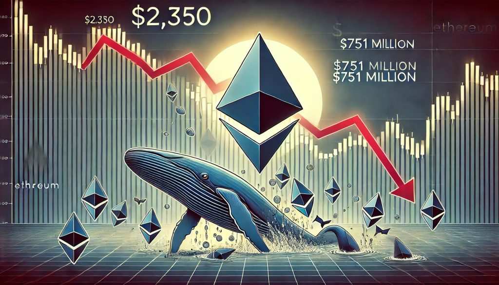 Ethereum Dives Under Pressure: Over $751 Million Moved by Whales