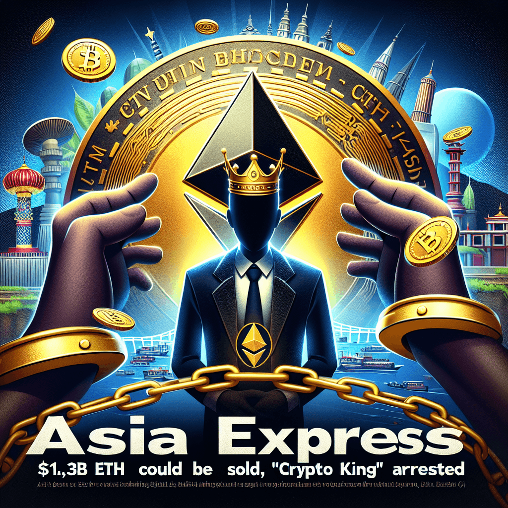 Asia Express: $1.3B ETH could be sold, 'Crypto King' arrested