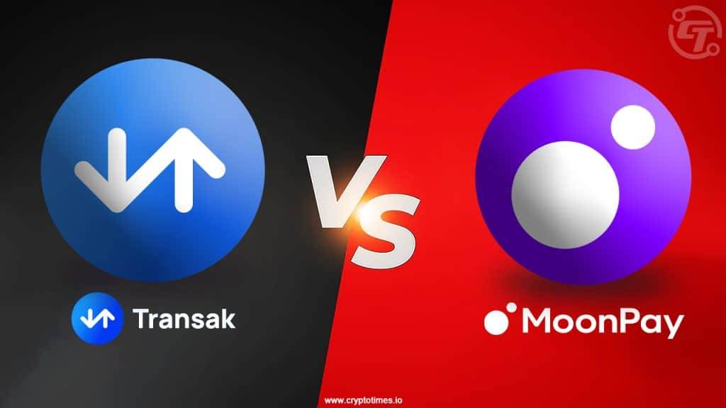 Comparing Crypto On-Ramps: Transak and Moonpay Face Off