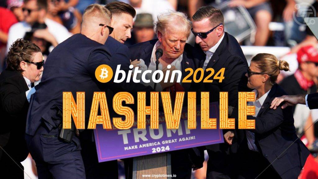 Trump Confirms Attendance at Bitcoin 2024 Nashville Event Despite Recent Attack