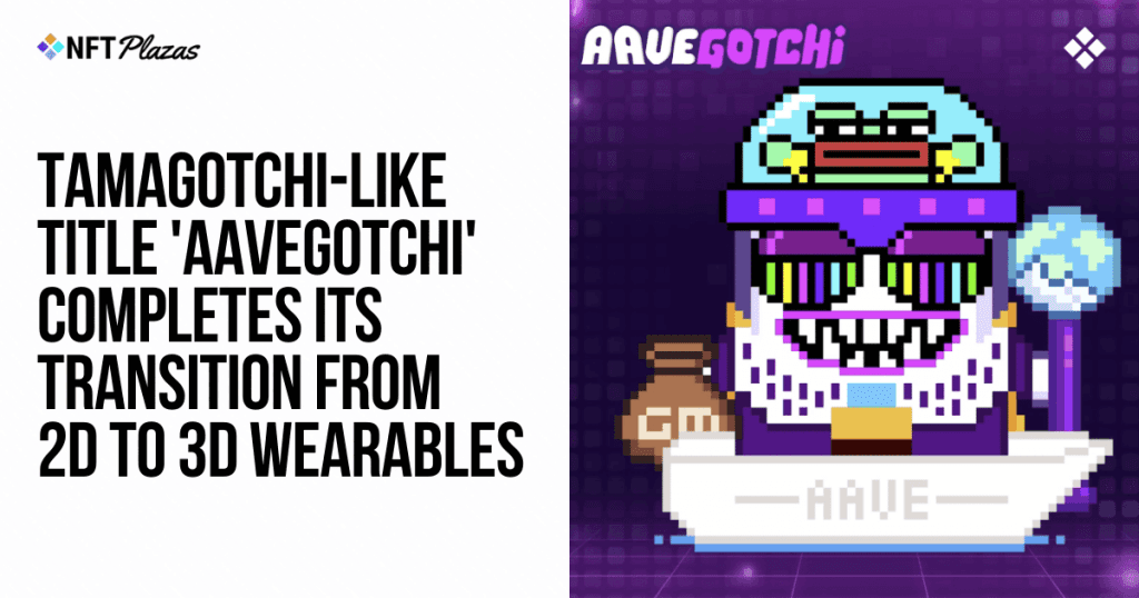 Aavegotchi Upgrades Wearables from 2D to 3D Format