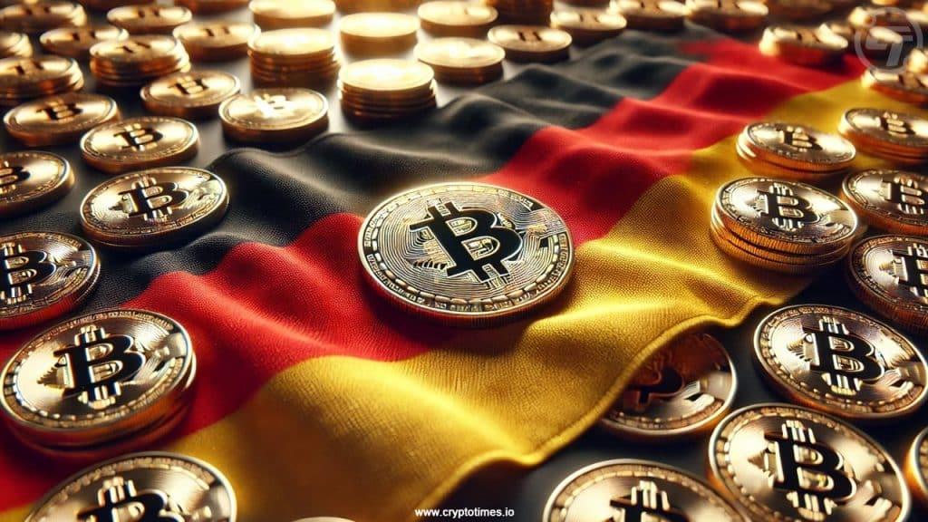 German Government's Bitcoin Reserves Plunge by 90% to 6,394 BTC