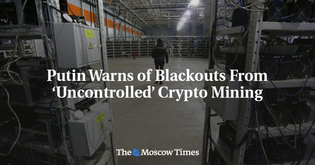 Putin Raises Alarm on Crypto Mining Causing Power Outages