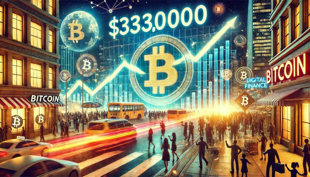 Expert Forecasts 500% Bitcoin Boom to $330k for Players