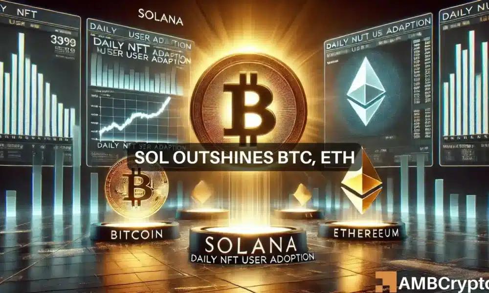 Solana Surpasses Bitcoin, Ethereum in NFT Gaming Sphere