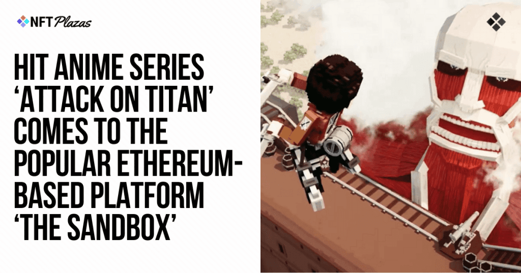 "Attack on Titan" Anime Enters the Virtual World of The Sandbox