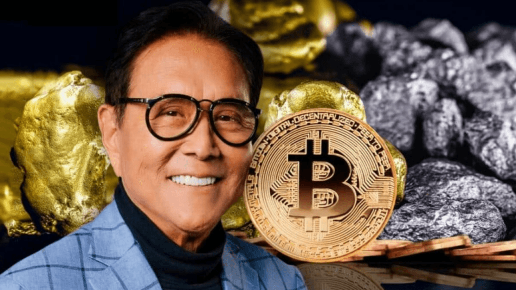 Kiyosaki Recommends Increasing Bitcoin and Gold Investments