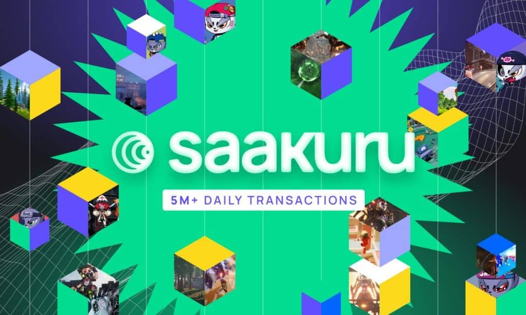 Saakuru Leads in Web3 Gaming with 5 Million Transactions Daily