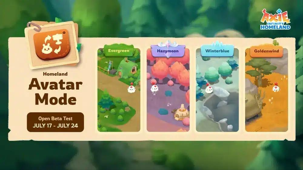Homeland Avatar Feature Launches in Axie Infinity