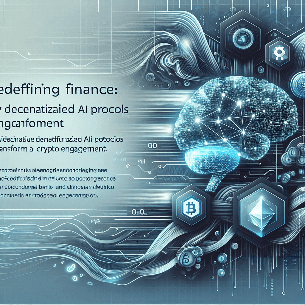 Redefining Finance: How Decentralized AI Protocols Transform Crypto Engagement