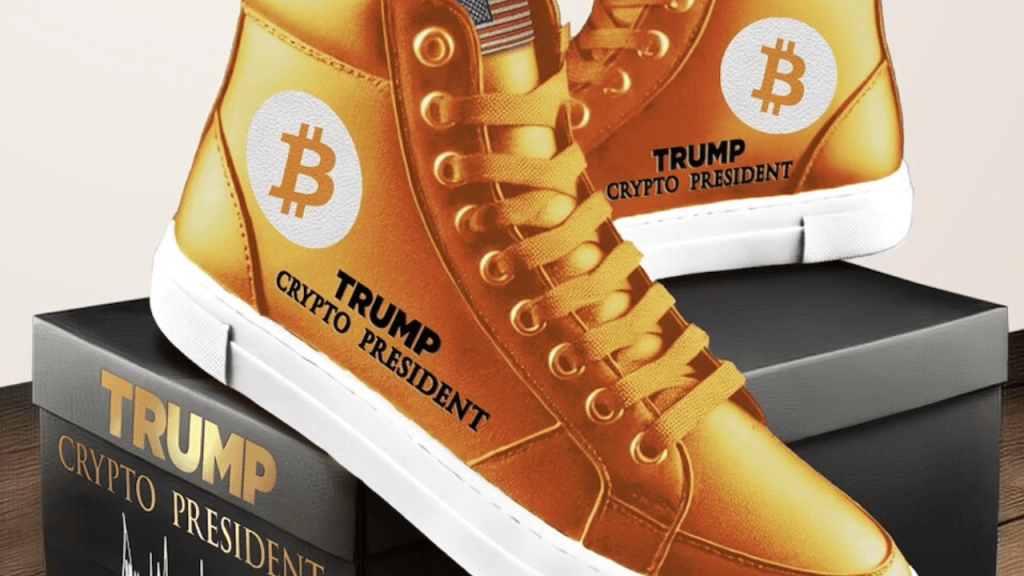 Unlock Exclusive Trump Crypto Kicks - Limited Bitcoin Sneakers Drop Now