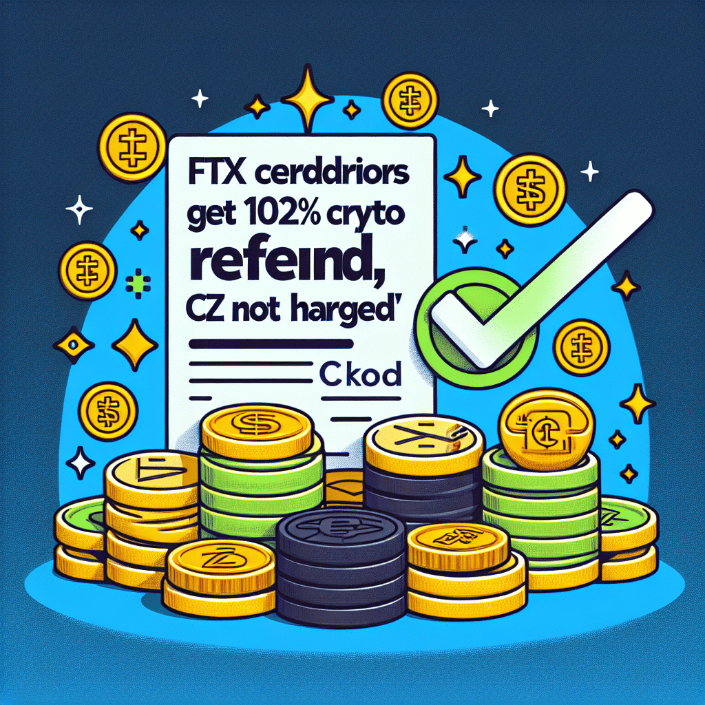 FTX Creditors Get 10-25% Crypto Refund, CZ Not Charged