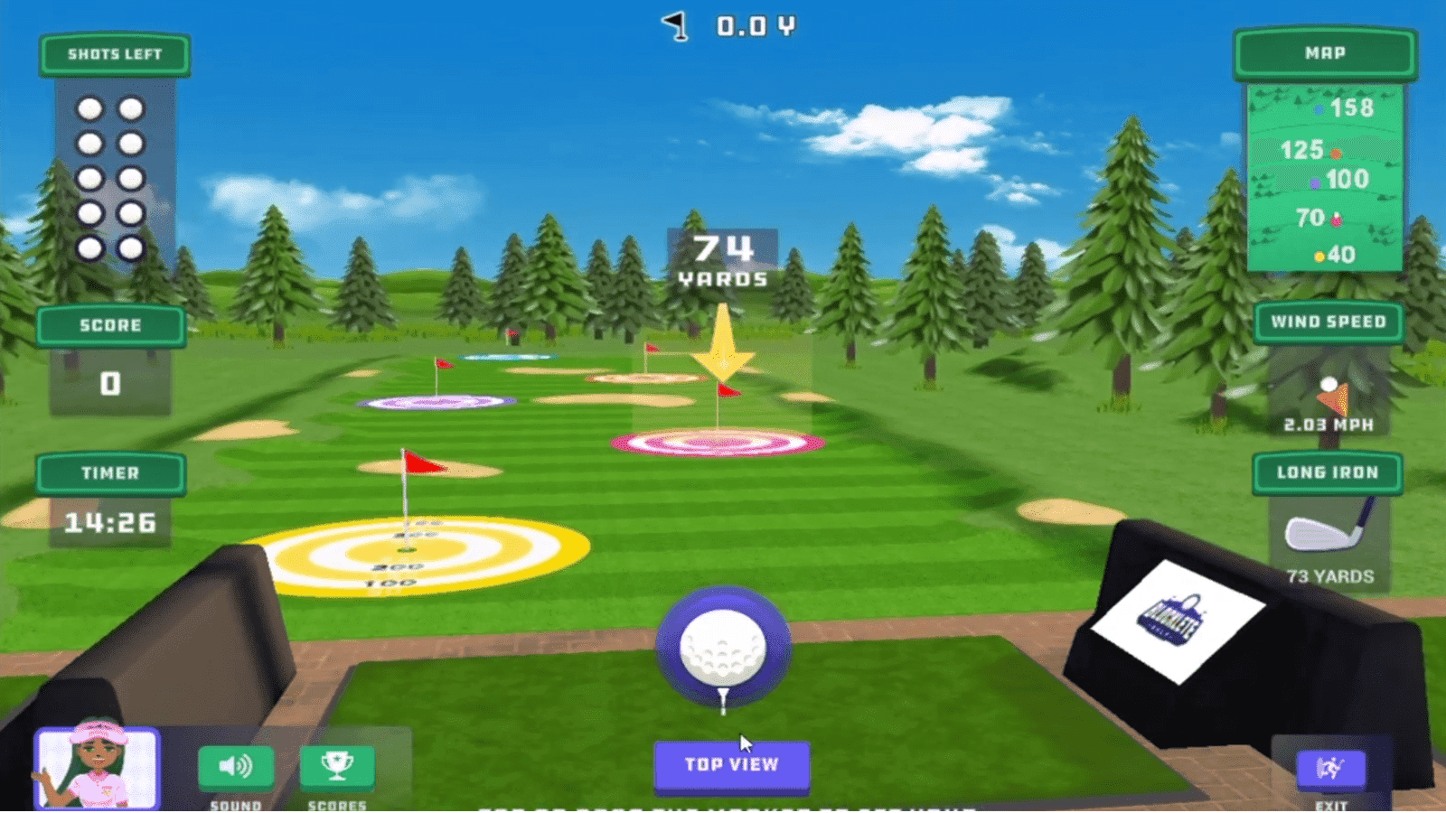 Blocklete Golf - Game Review - Play Games image 1