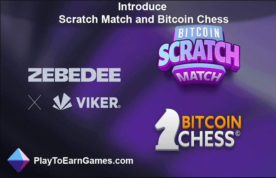 Zebedee and Viker introduce Scratch Match and Bitcoin Chess