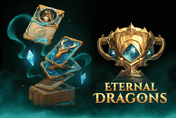 Trailblazer Games Unveils "Eternal Dragons" Player Cards for Alpha Tournament with 20,000 USDC Prize Pool