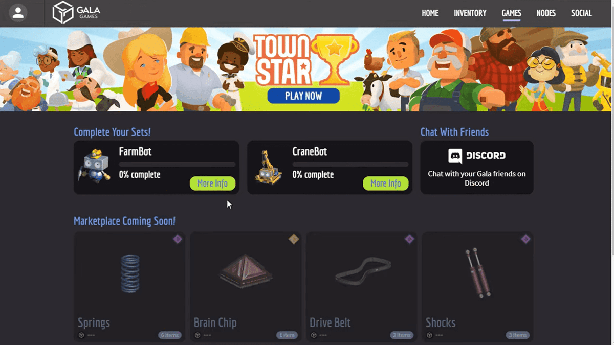 Town Star is a competitive blockchain game developed by one of the co-founders of Zynga