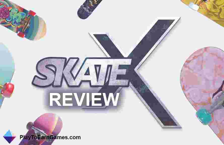 SkateX Skateboard- Free to Play NFT MMO - Game Review