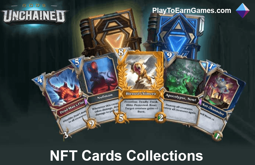 The Gods Unchained Cards