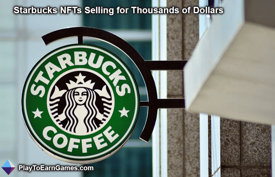 Starbucks NFTs Sell for Thousands of Dollars