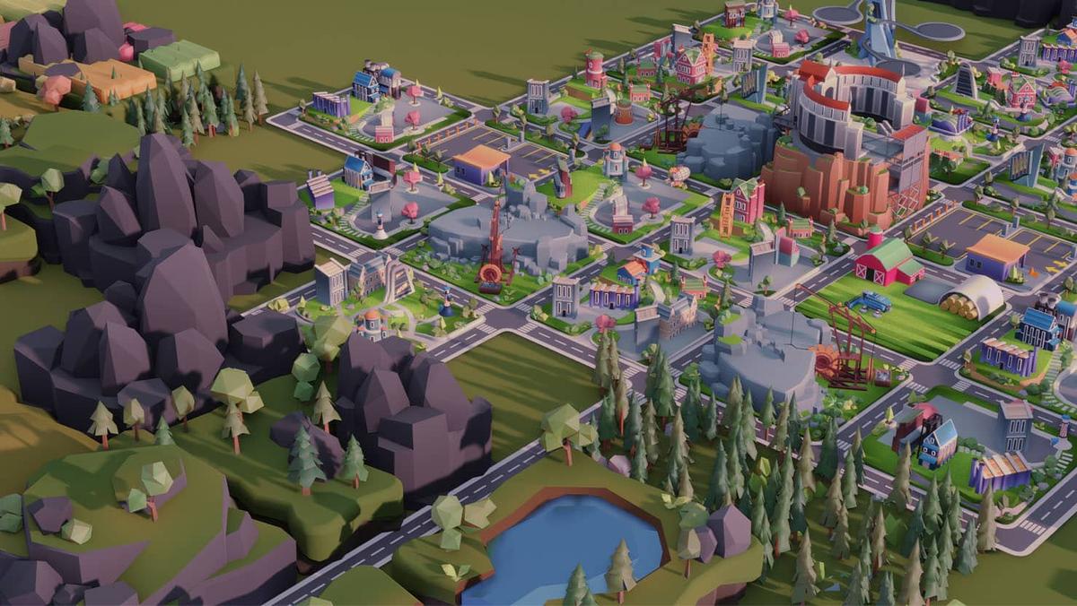 Econia — city-building crypto game with NFT on Ethereum blockchain. Build your crypto-megapolis from a small town.