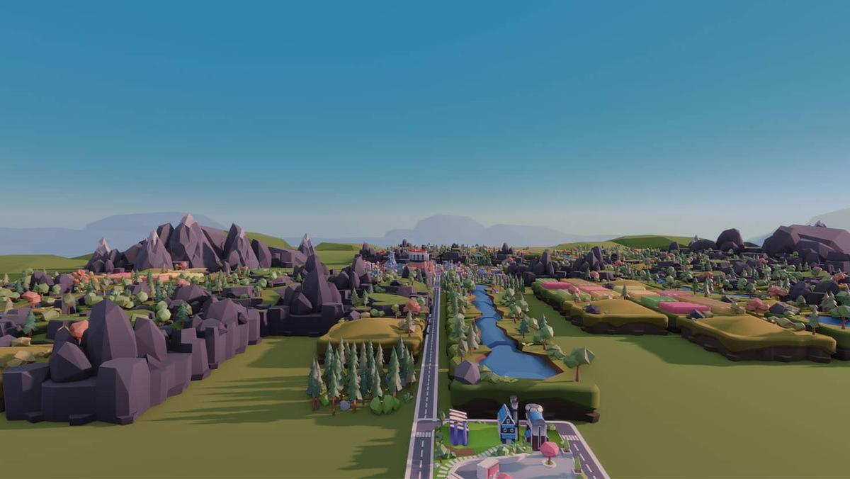 Econia — city-building crypto game with NFT on Ethereum blockchain. Build your crypto-megapolis from a small town.