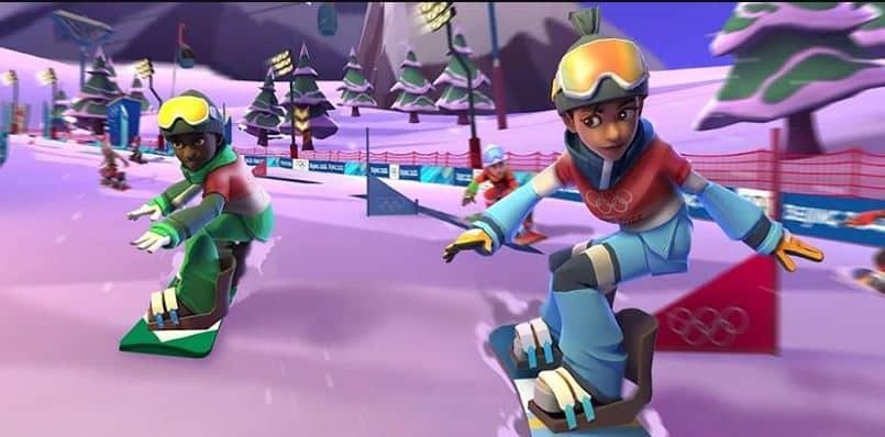 Experience the excitement of the Winter Games in Olympic Games Jam: Beijing 2022, a P2E mobile game where players compete in chaotic mini-games for NFT pins.