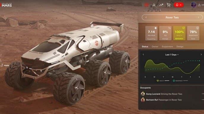 Colonize Mars, a WAX-driven blockchain simulation, combines strategy, exploration, and NFTs to create a captivating experience of building life on the red planet.