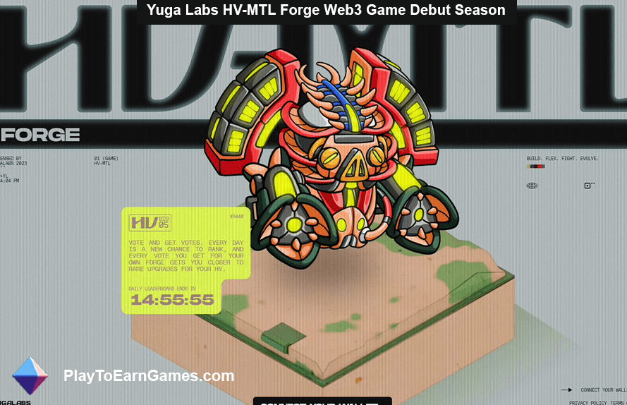Yuga Labs HV-MTL Forge Web3 Game Debut Season