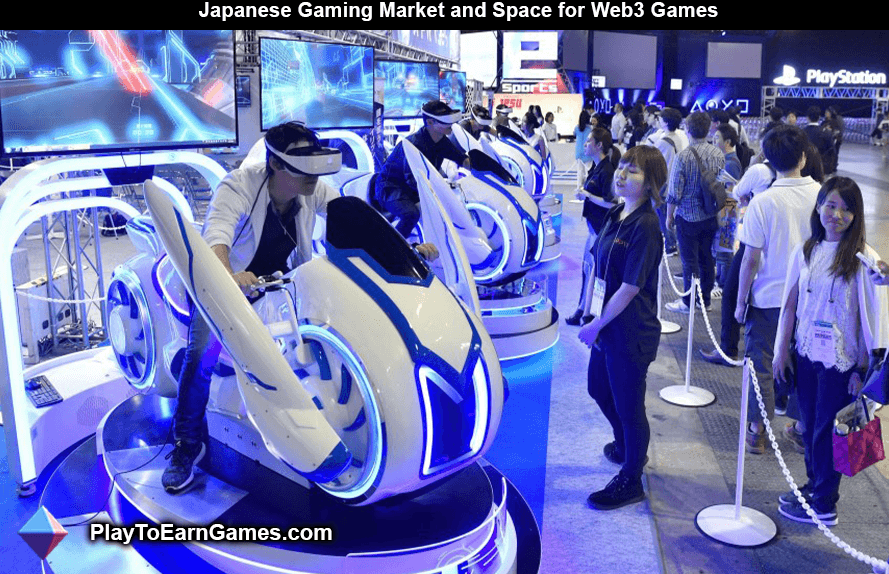 Japanese Gaming Market and Space for Web3 Games