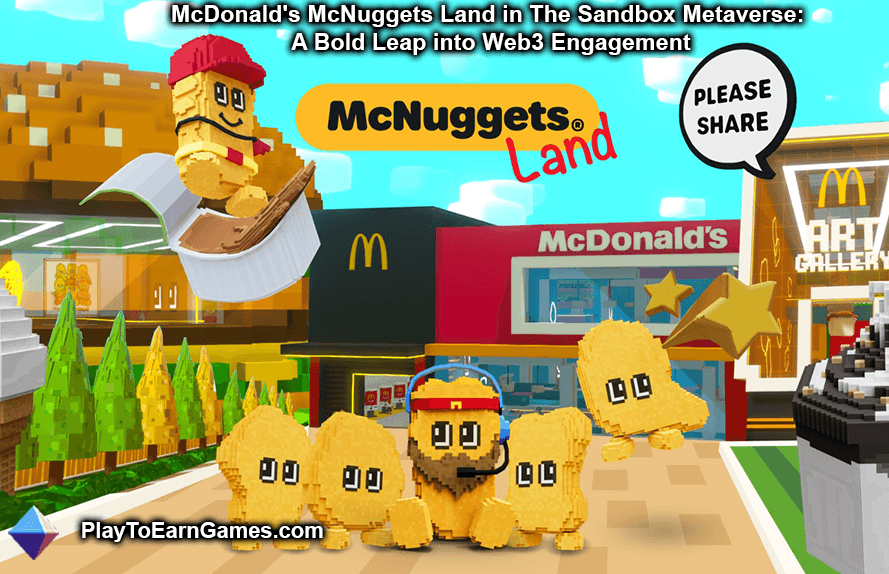 McDonald's metaverse: McNuggets Land in The Sandbox