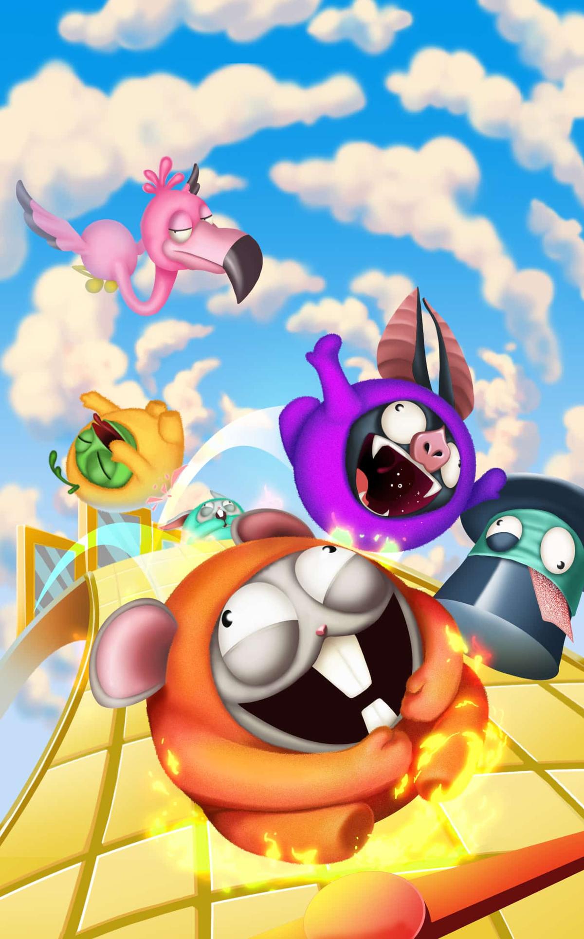 Ball Guys: Furry Road is the ultimate mobile PVP multiplayer game