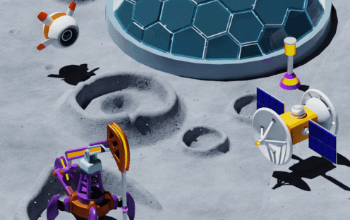 Moon Robots is an engaging P2E game with strategic elements and RPG mechanics, set to launch on the Harmony One blockchain.