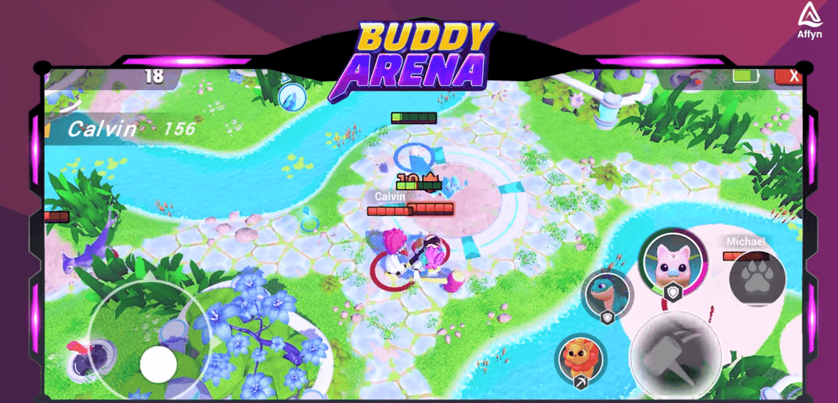Singapore-based web3 game creator Affyn introduces Buddy Arena, a web3 mobile game Nexus World's buddy NFTs, online battle experience.