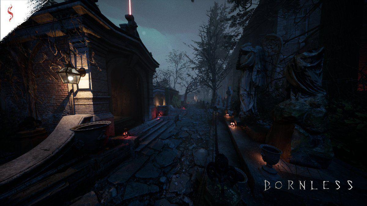 The Bornless is a free-to-play FPS game with Battle Royale elements, where players must face rivals, battle demons, and gather Incense tokens.