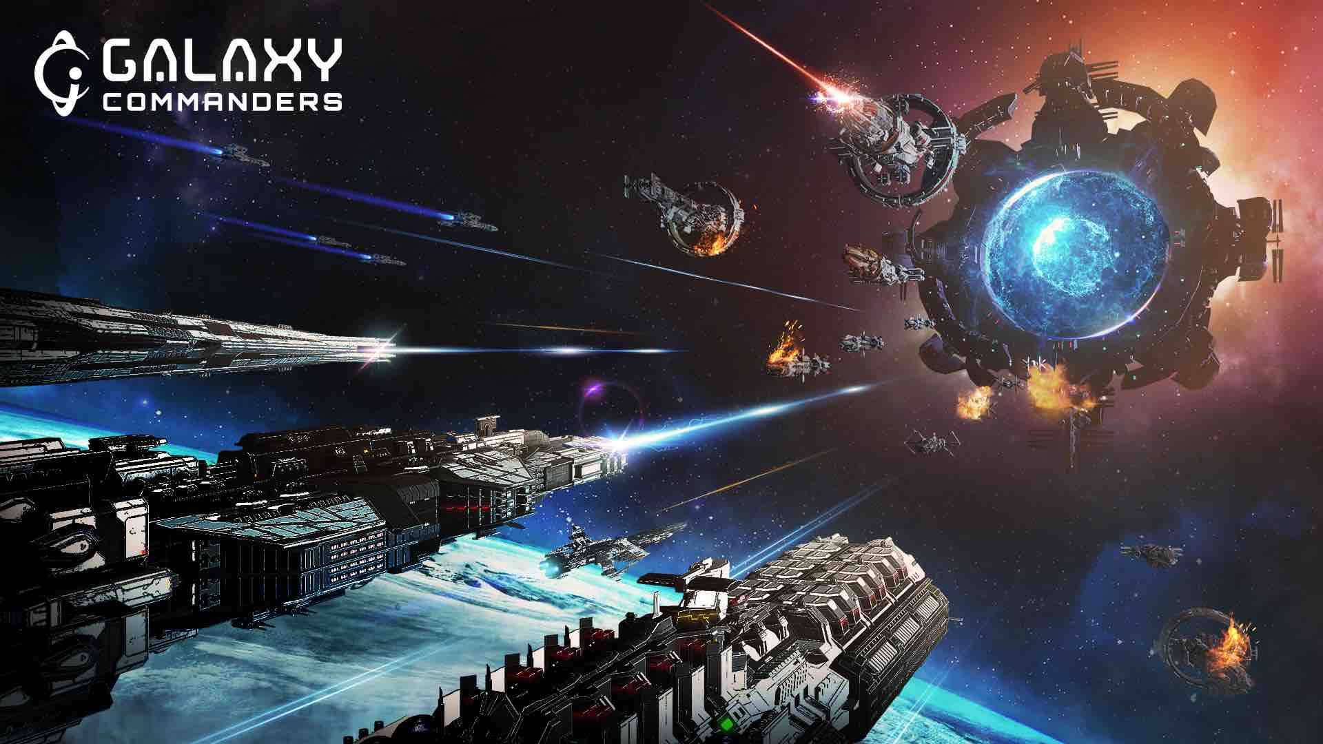 Galaxy Commanders - 3D Sci-Fi Real-Time Strategy Game