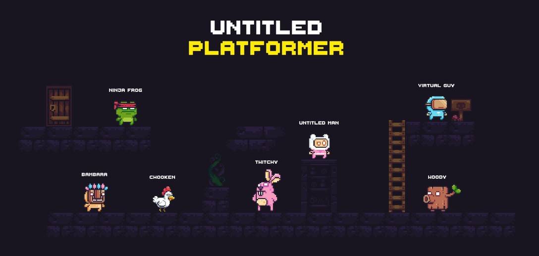 Untitled Platformer - Retro Multiplayer Game with Crypto Rewards