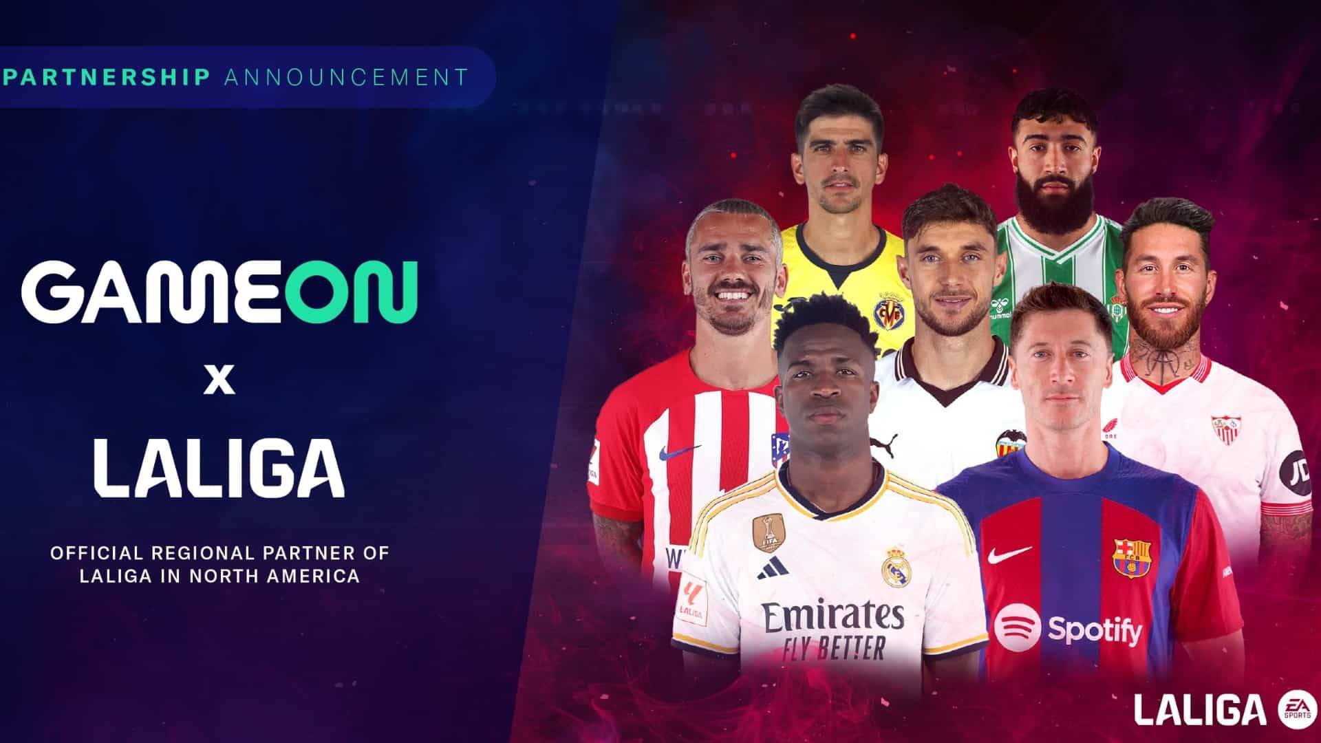GameOn and La Liga North America Unveil Web3 NFT Fantasy Soccer Game