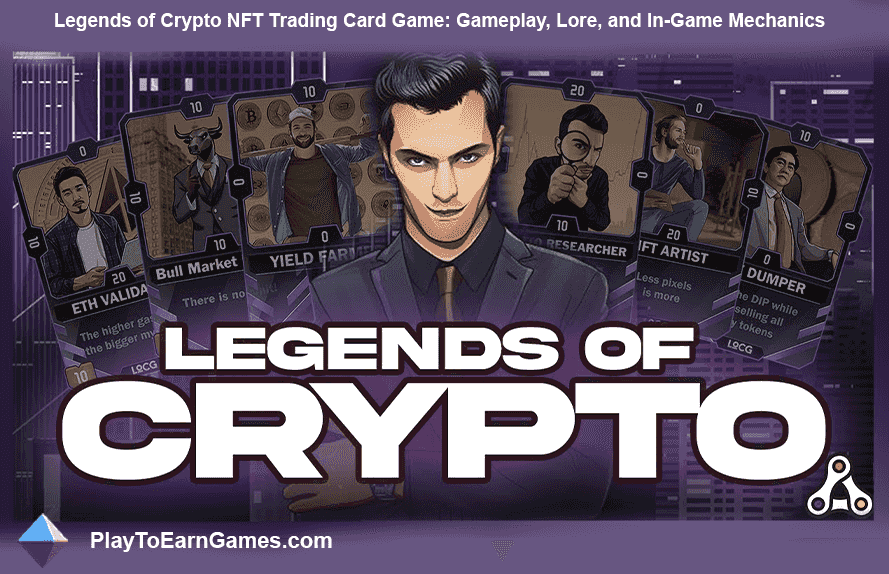 Legends of Crypto Game (LOCGame) - A Unique NFT Card Game with Physical Rewards, Designer Collections, and Mobile Expansion