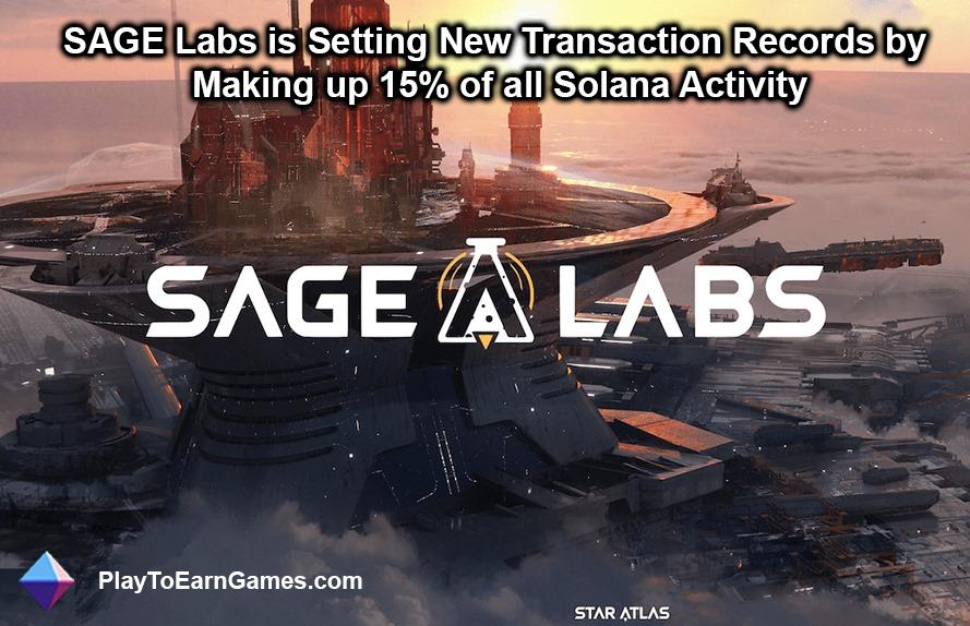 SAGE Labs: The Impact of Solana Blockchain Sci-Fi Game and the Challenges Faced by Star Atlas