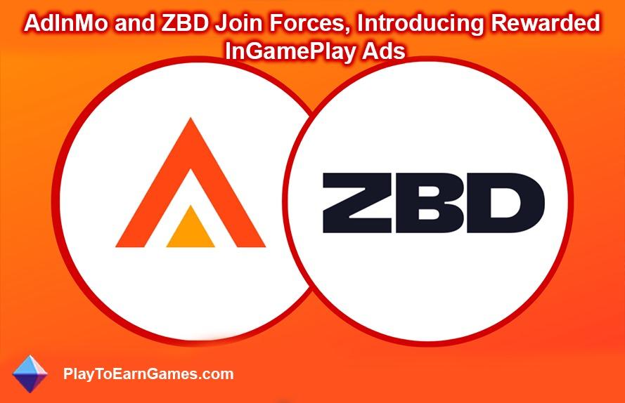 AdInMo and ZBD's Game-Changing Partnership Introduces Bitcoin Rewards and Enhanced In-Game Advertising